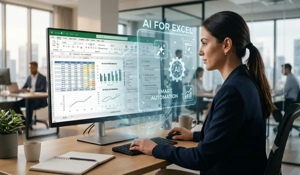 בינה מלאכותית לאקסל – איך AI חוסך שעות עבודה ב-Excel