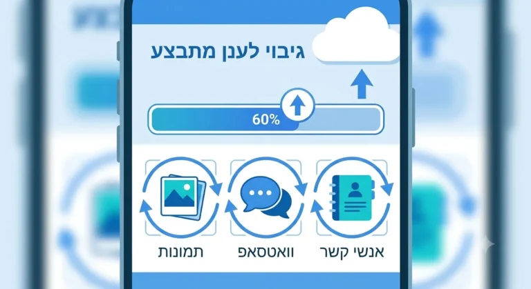 איך לגבות את הטלפון — כדי לא לאבד תמונות, וואטסאפ ואנשי קשר
