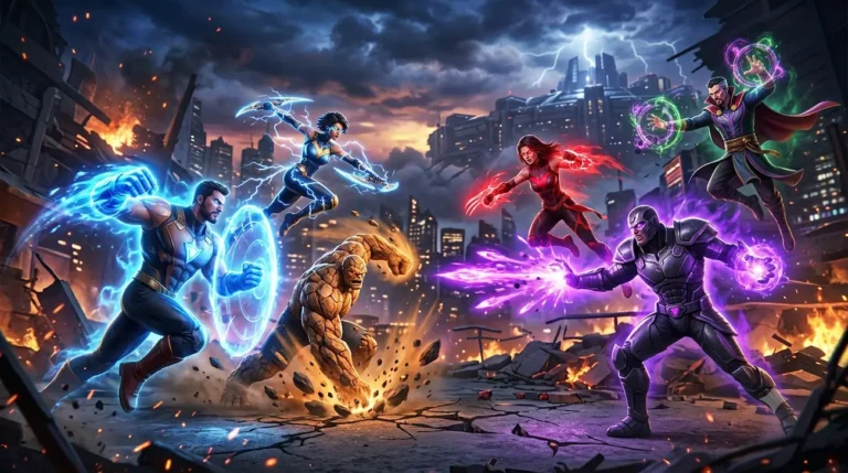 Marvel Tōkon Fighting Souls הושק: משחק הלחימה של מארוול