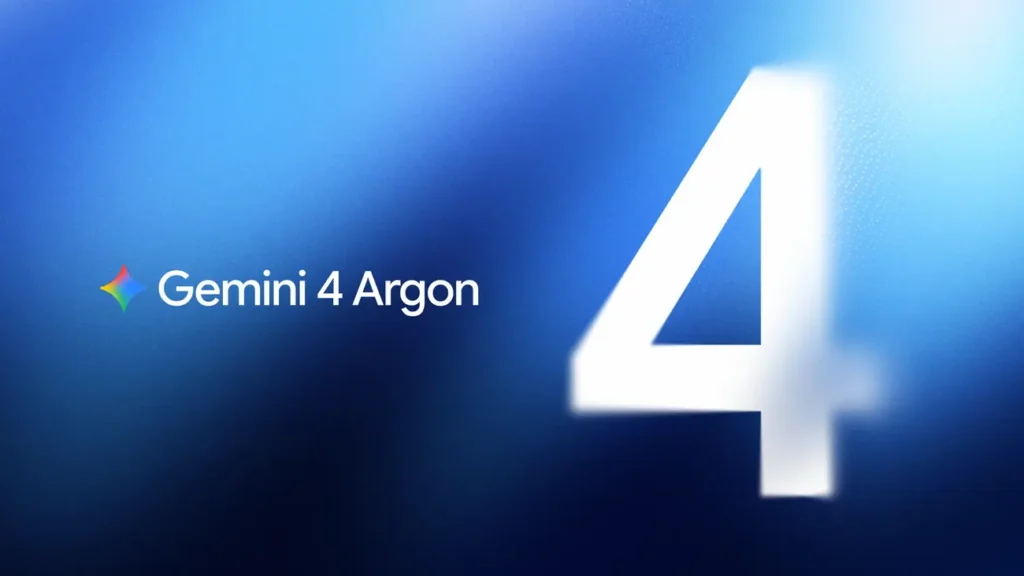 גוגל הכריזה על Gemini 4 Argon: מודל הדגל החדש כבר כאן