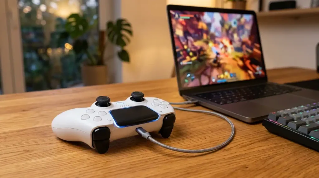 איך לחבר שלט של סוני 5 למחשב: כבל, Bluetooth ו-DS4Windows