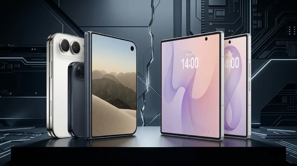 iPhone Duo מול Galaxy Z Fold 8 — מי המתקפל הטוב יותר?