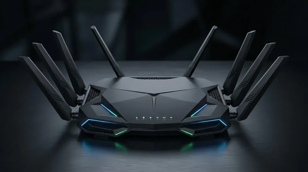Wi-Fi 8 גיימינג: ASUS משיקה נתב עם 25Gbps